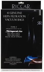 RICCAR HEPA VACUUM BAGS, SUPERLITE RFH-6