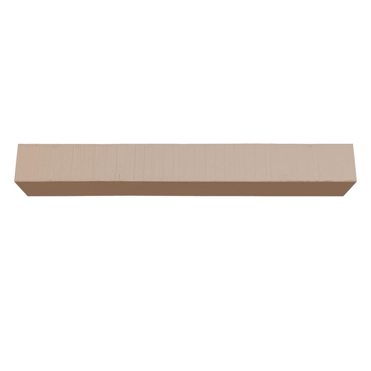 Ekena Millwork 10"H x 8"D x 66"W Rustic Sawn Heritage Timber Faux Wood Fireplace Mantel, Oatmeal