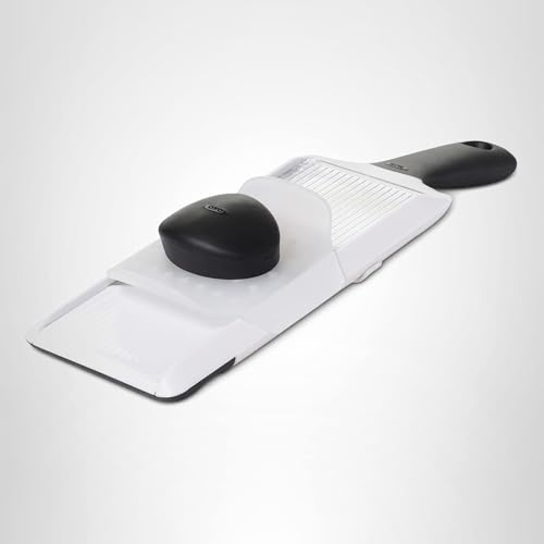 OXO Good Grips Handheld Mandoline Slicer for Kitchen, Adjustable Vegetable Slicer