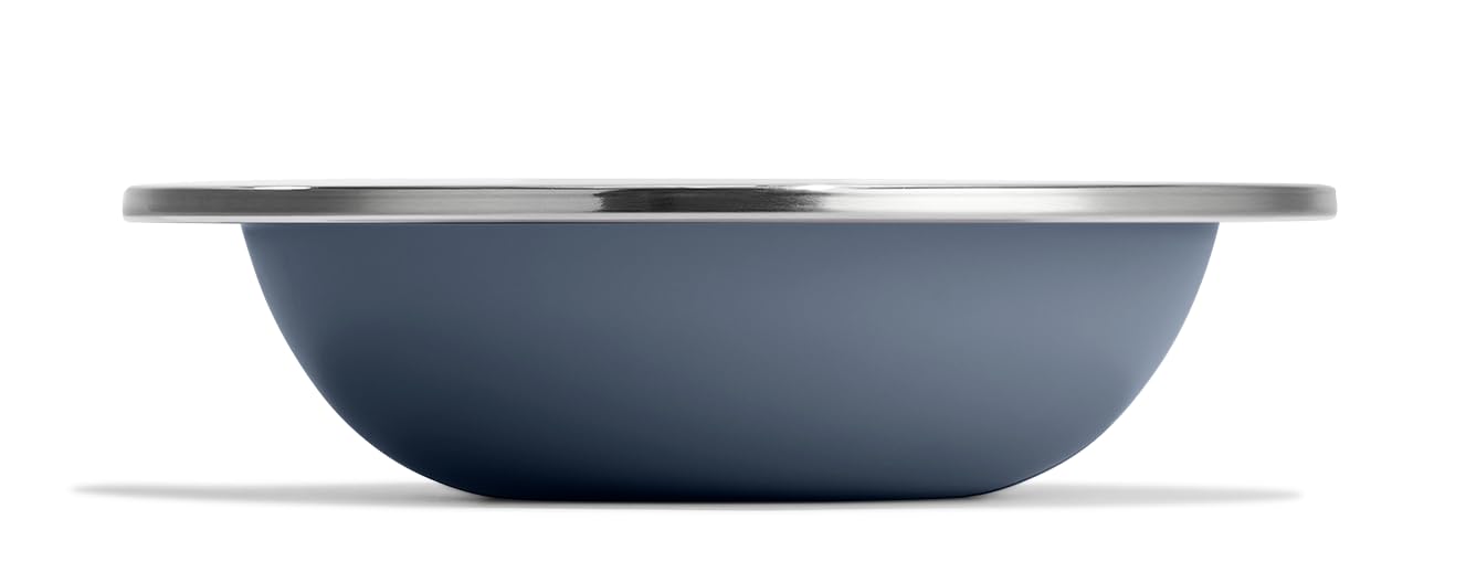 Hydro Flask Stainless Steel Kids Bowl- Dishwasher Safe, Stackable, Dinner Bowl in Koala Gray