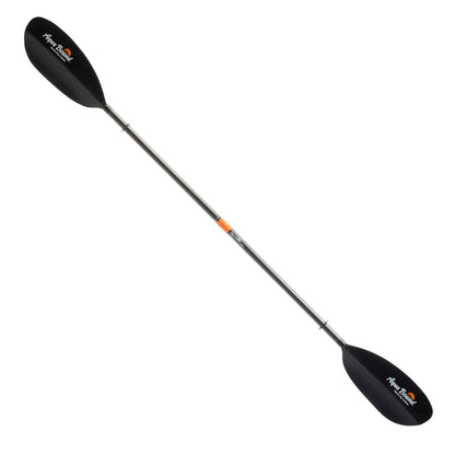 AQUA BOUND Manta Ray Carbon 2 Piece Posi-Lok™ Kayak Paddle – Lightweight Carbon Shaft, Carbon-Reinforced Nylon Blades with Dihedral Design, High-Angle Performance
