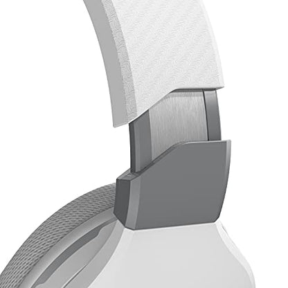Turtle Beach Recon 200 Gen 2 Powered Gaming Headset - Xbox Series X, Xbox Series S & Xbox One, PS5, PS4, Mobile & PC with 3.5mm - Bass Boost, Memory Foam, White