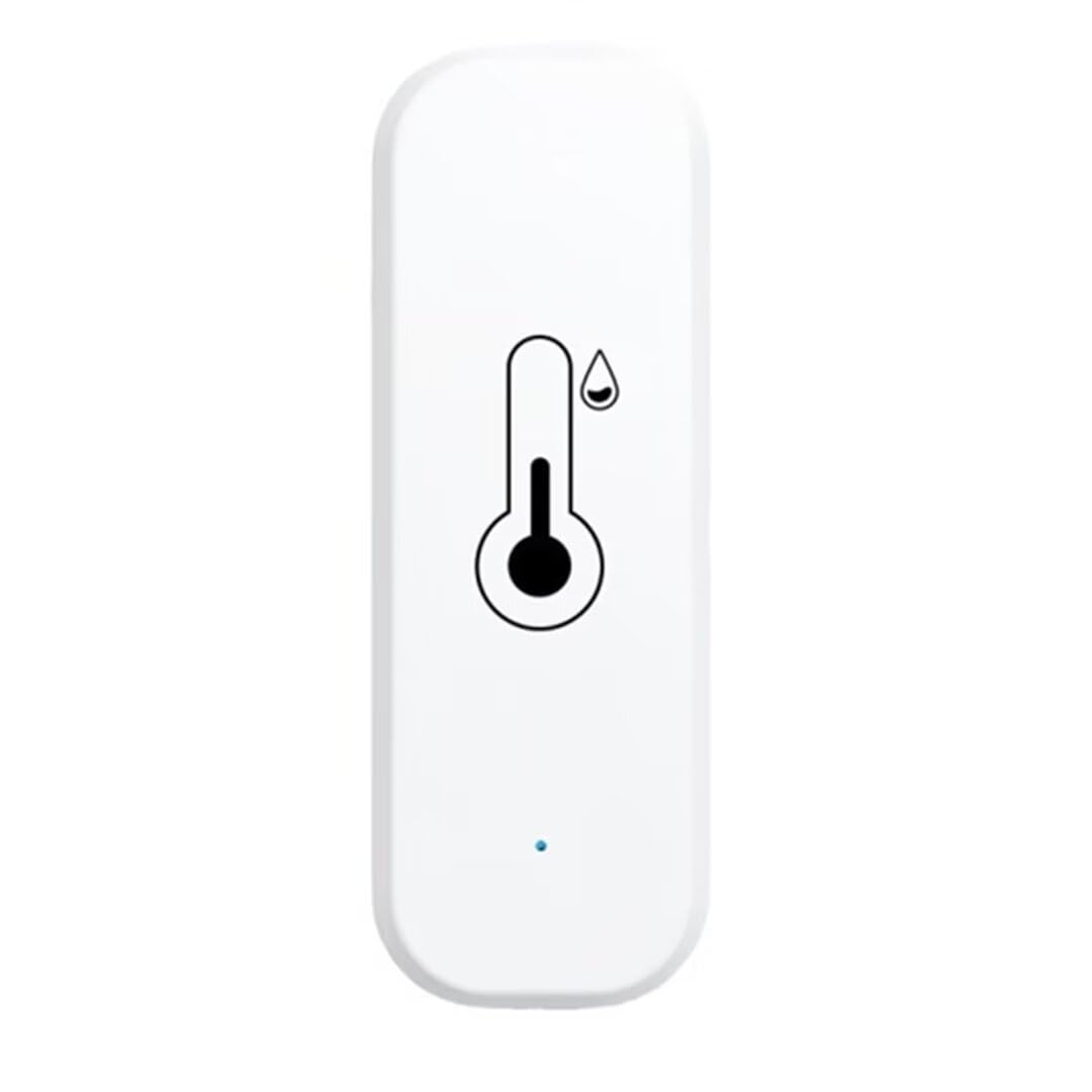 Wifi & Bluetooth Temperature and Humidity Sensor - Compatible with Alexa and Google Home (1 Pack)