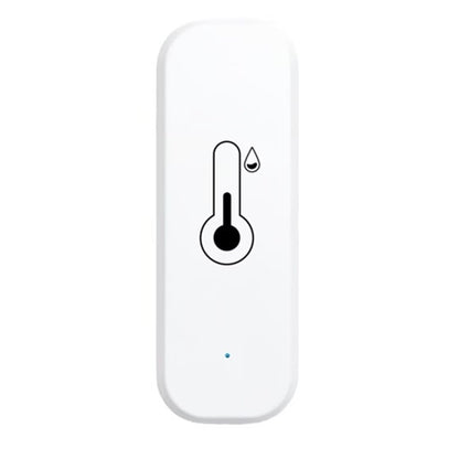 Wifi & Bluetooth Temperature and Humidity Sensor - Compatible with Alexa and Google Home (1 Pack)