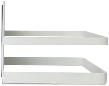 Household Essentials Metal Spice Organizer - Magnetic, White