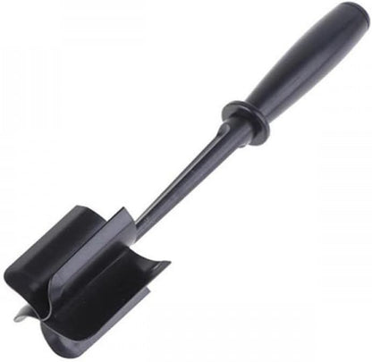 Meat Chopper and Smasher for Ground Beef and Potatoes, Nylon Construction, Non Stick Mix Chopper (Black)