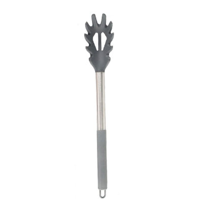 Silicone Pasta Fork, Spaghetti Server, Professional Pasta Server Spoon Heat Resistant Noodle Spoon, Spaghetti Strainer Best Cooking Tools