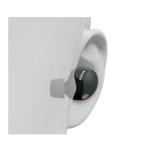 Sony WF-1000XM5 Premium Noise Cancelling Truly Wireless Bluetooth Earbuds & in-Ear Headphones with Alexa Built-in, Black