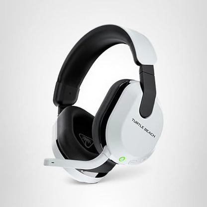 Turtle Beach Stealth 600 Wireless Multiplatform Amplified Gaming Headset for PS5, PS4, PC, & Mobile – Bluetooth, 80-Hr Battery, Noise-Cancelling Flip-to-Mute Mic, 50mm Speakers – White