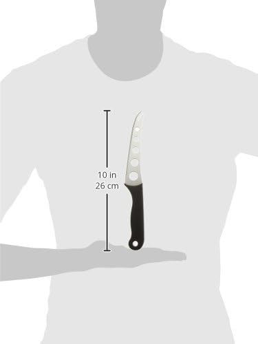 Fox Run Cheese Knife, 10.25 x 1.5 x 1.5 inches in Black