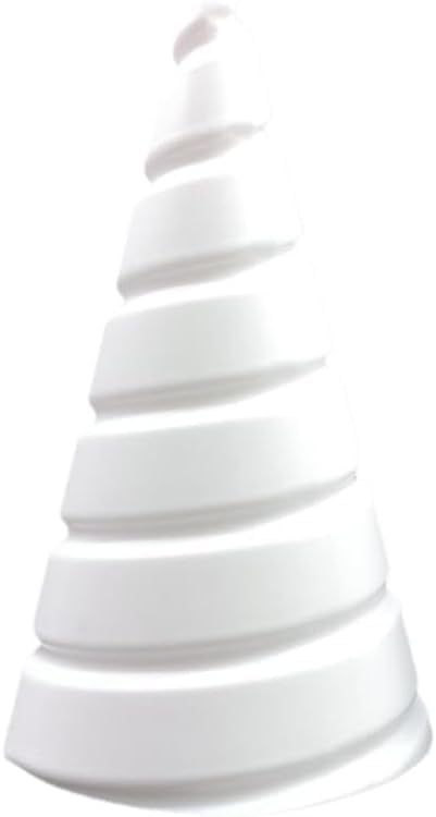 White Coil Winding Jig for Electroculture Gardening, Copper Gardening Antenna Tool for Growing Plants and Vegetables