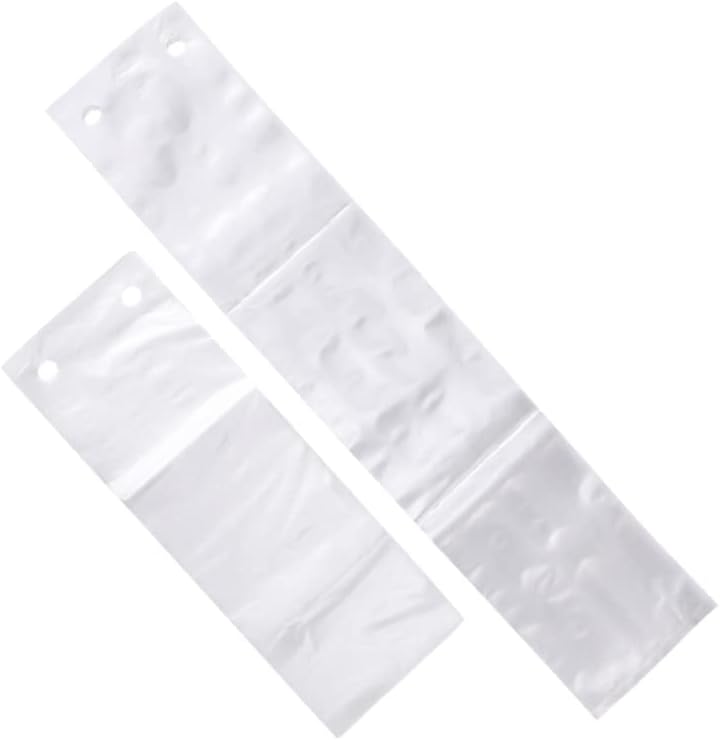 Zerodeko 200pcs Clear Plastic Umbrella Bags, Automatic Storage Bags for Folding Umbrella, Child Pe Disposable Cover