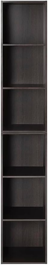 3 3 12.2" 11.7" 35.6" Whitmor Cube Storage Organizer, Tier Stackable MDF Wood Bookcase, Open Storage Display Bookshelf