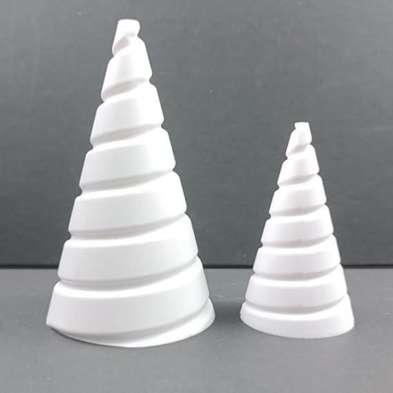 White Coil Winding Jig for Electroculture Gardening Antenna Tool for Growing Garden Plants
