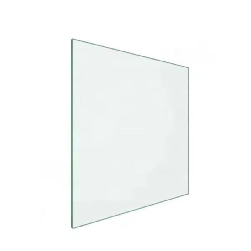 Virelix 20" Square Tempered Glass Table Top, Clear Surface 1/4" Thick Flat Polished Edge for Furniture Protection Patio Dining Coffee End Tables (20 inch)