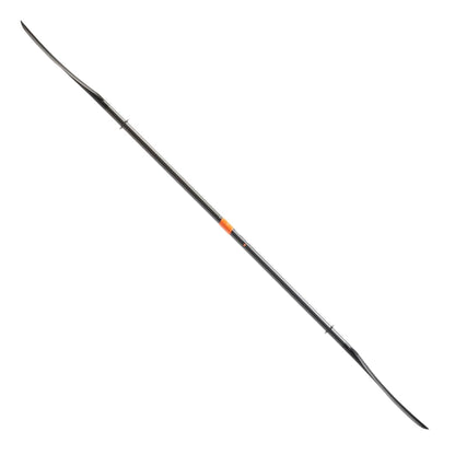 AQUA BOUND Sting Ray Carbon 2-Piece Kayak Paddle with Posi-Lok™ Ferrule, Carbon Shaft, Reinforced Nylon Dihedral Blades for Flatwater Touring and Kayak Fishing (240 cm)