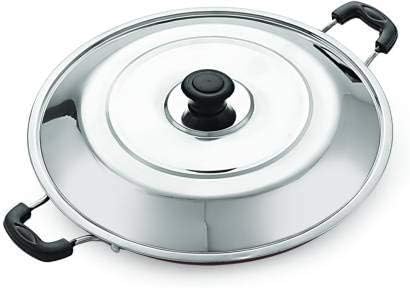 Appam Maker, 12 Cavity Non Stick Appam Pan with Lid