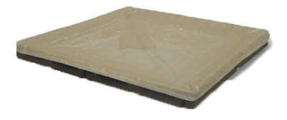 4' x 8' High-Density Plastic Sandbox with Custom Fitted Cover - Commercial Grade for Schools, Daycares, Churches & Home Use