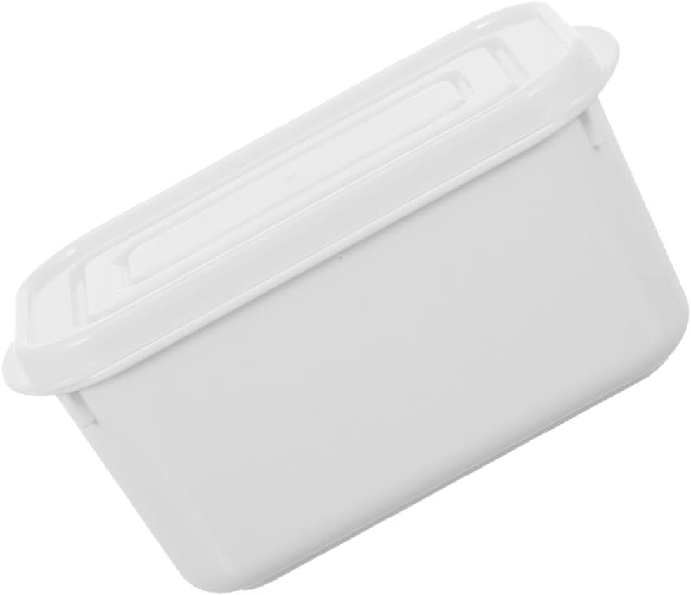 Mipcase Plastic Butter Dish with Lid, 700ml Cheese Storage Container for Kitchen.