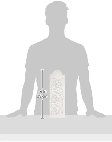 Designer Stencils Mexican Tile Cake Stencil Tier 4, Beige/Semi-Transparent