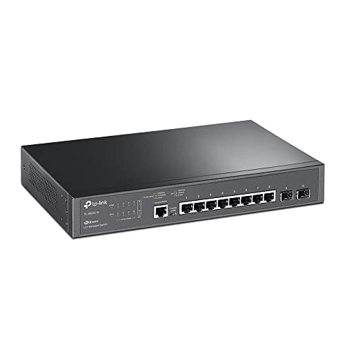 TP-Link TL-SG2008 V3 8 Port Gigabit Smart Managed Switch Omada SDN Integrated IPv6 Static Routing L2/L3/L4 QoS, IGMP & Link Aggregation 5 Year Manufacturer Warranty Powered By PoE