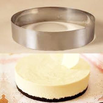 SUNRISE Round Cake Mold, Heavy Gauge Pastry Ring, 9" x 2" Kitchen Supply