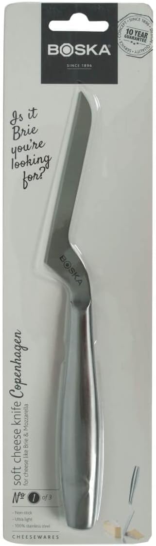 BOSKA Cheese Knife Soft Copenhagen Nr.1 - 230x25x13 mm for Soft Cheeses