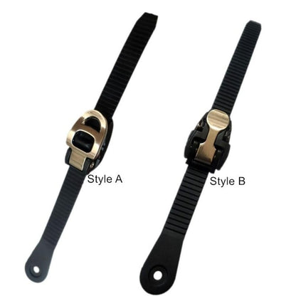 zaoalife 2 Set Replacement Inline Skate Strap,Snowboard Buckles Strap Skating Shoes Energy Strap Skate Strap Buckles Snowboard Binding Strap Parts Skiing Accessorie