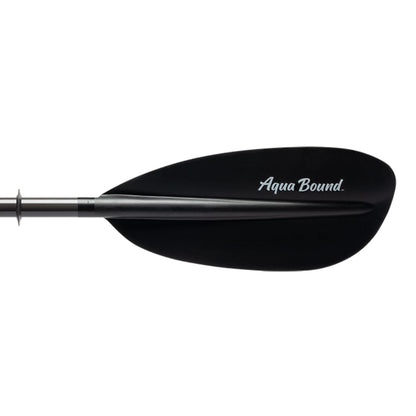 AQUA BOUND Manta Ray Carbon 2 Piece Posi-Lok™ Kayak Paddle – Lightweight Carbon Shaft, Carbon-Reinforced Nylon Blades with Dihedral Design, High-Angle Performance