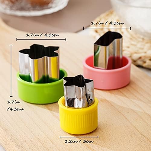 Stainless Steel Cookie Cutters Set for Fun Food, 23 Pcs Big and Small Animal Shapes for Boys and Girls