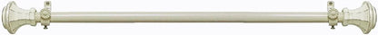 Decorative Window Curtain Rods with Finials - 28 to 48 Inches, Buono II, Carson Series