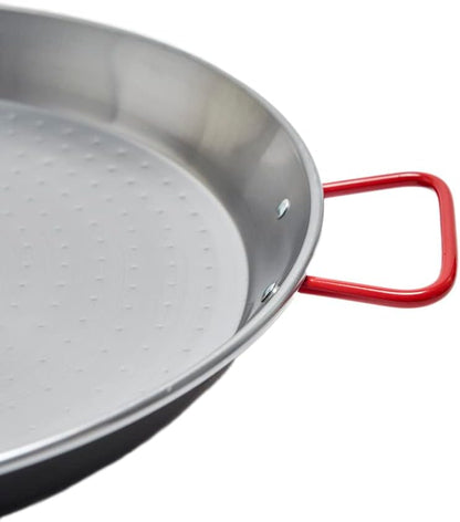Garcima 11-inch Carbon Steel Paella Pan, 28cm