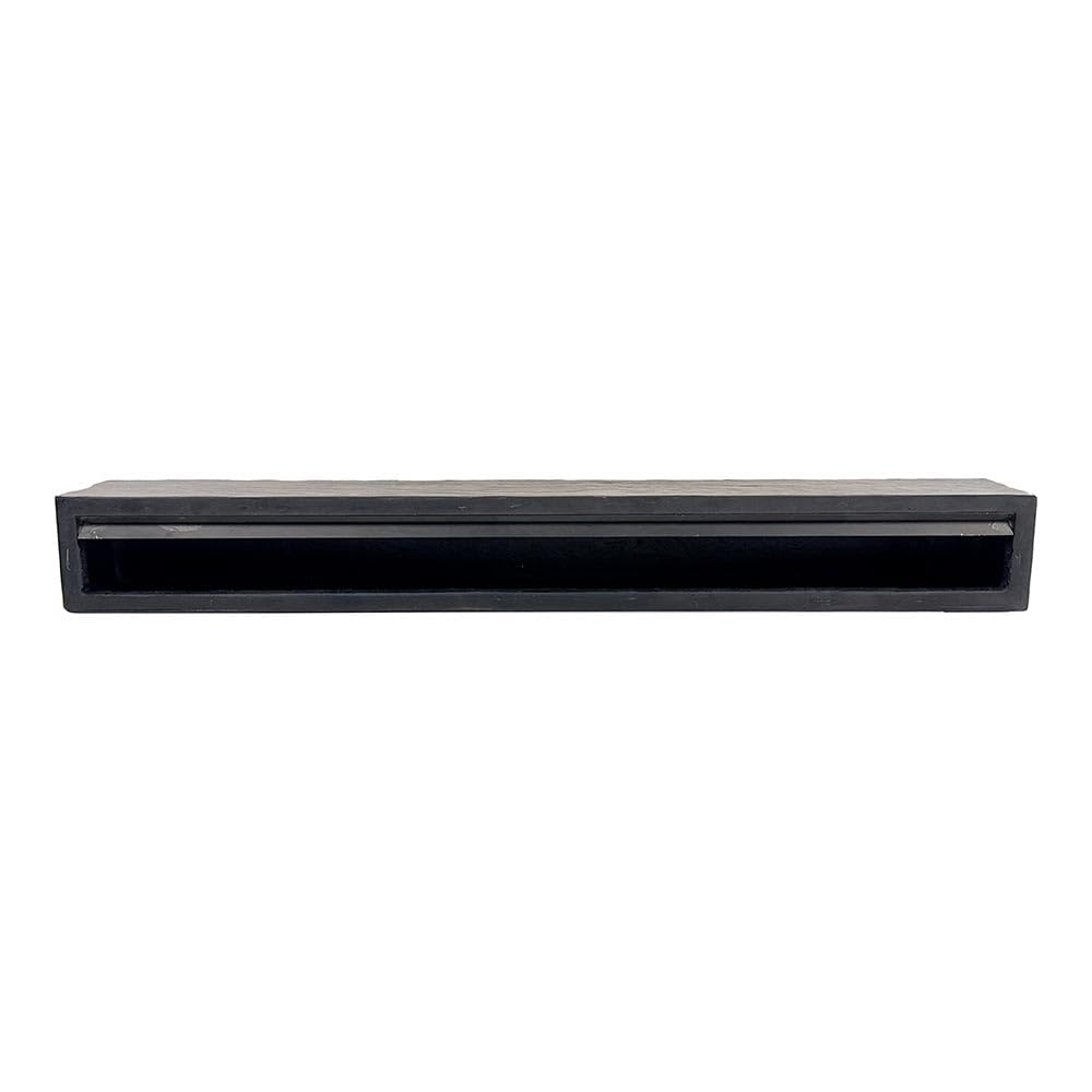 Thermastone 60 Inch Concrete Fireplace Mantel Shelf | Classic Style | Non-Combustible & Heat Resistant | Indoor or Outdoor Use | ProCoat Coating for Heavy-Duty Protection | Lighter Weight
