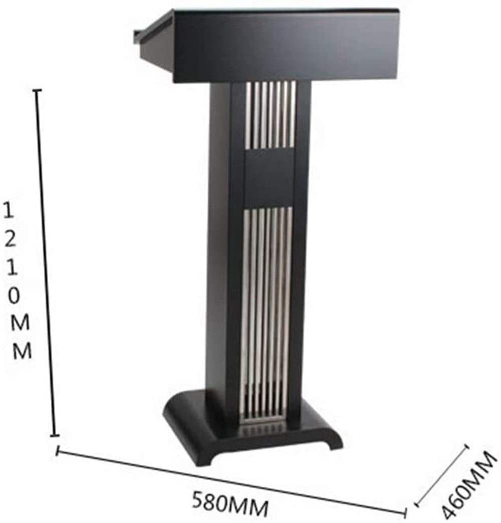 JOuan Lectern Podium Stand, Lectern Podium Stand,Portable Podium Office Conference Lectern Table, Lecture Platform Speaking Simple Modern Hosting Stage Welcome Table Reception Desk Ideal