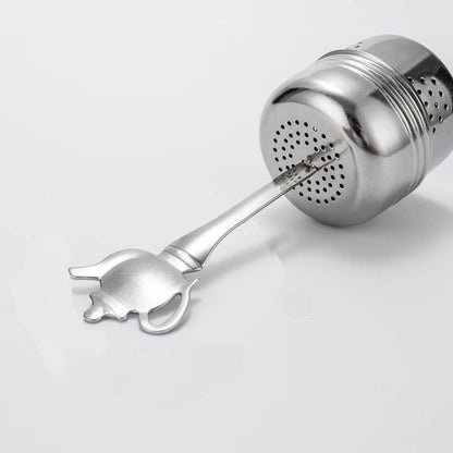 Leden Tea Infuser, Stainless Steel Tea Strainer & Steeper for Loose Tea, Cute Teapot Shaped Filter for Mug, 1 Pack
