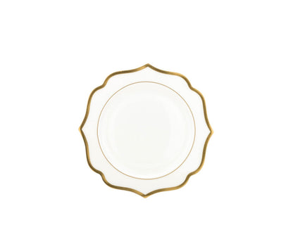 Euro Porcelain 57-pc Banquet Dinnerware Set, Luxury Bone China Tableware, Service for 8 (2MP) (6664-20)