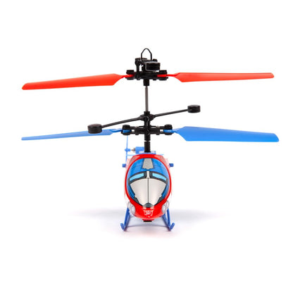 World Tech Toys Transformers Optimus Prime Infrared Motion Sensing Helicopter - Official Transformers Licensed Product for Kids Ages 6 7 8 9 10 11 12