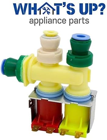 What'sUp? W10341320 Refrigerator Water Inlet Valve Replacement - Compatible with Whirlpool Refrigerators