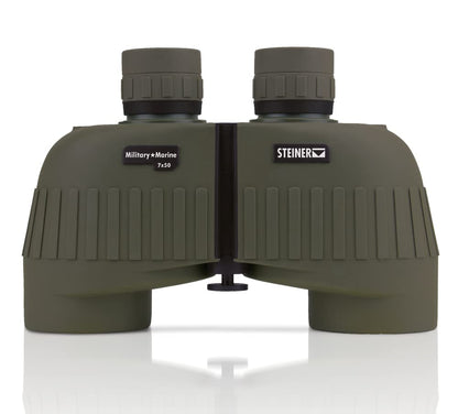 Steiner Military-Marine 7x50mm Binoculars – Legendary Tactical Optics with Sports-Auto-Focus, Floating Prism Shock Absorption, Waterproof, and Heritage Warranty