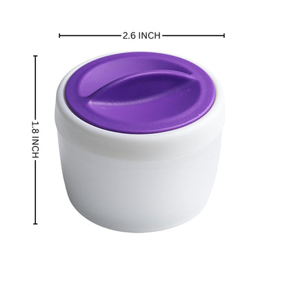 Fondant Dusting Pouch & Powder Container, Non-Stick Powder Puff Cup for Cornstarch, Icing Sugar, Flour | Essential Baking & Cake Decorating Tool for Fondant Work, Gum Paste & Cookies