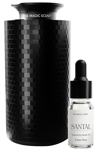 The Magic Scent Diffuser, Scent Air Machine for Home & Hotels, HVAC or Portable Nebulizing Diffuser - Large Room Waterless Aroma Machine - Aroma Oil Included