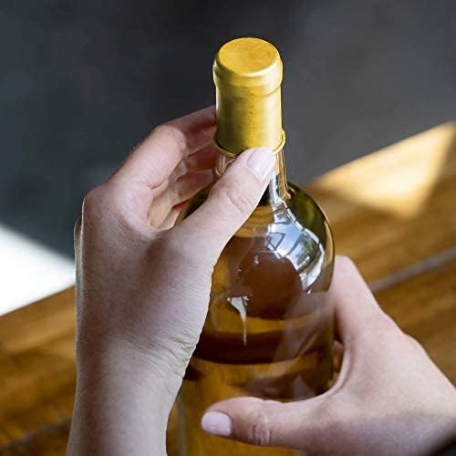 Big Betty Pinot Protector Wine Bottle Stoppers, 6 Pack of 100% Food-Grade Nitrile Stoppers for Glass Wine & Beverage