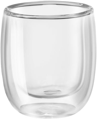 ZWILLING Sorrento 2-pc Double-Wall Glass Espresso Cup Set, 2.7-oz, 80ml