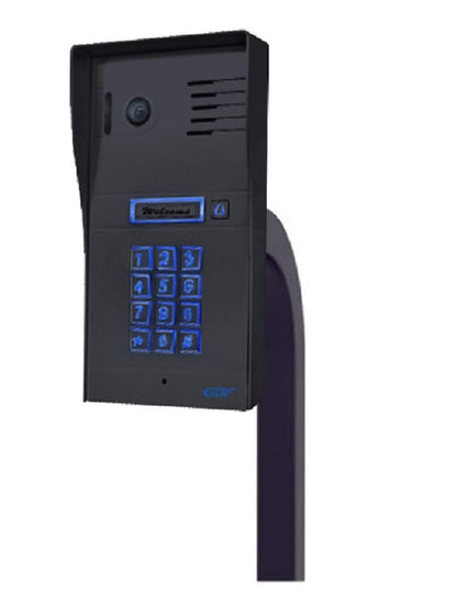 GBF Smart Video Door Phone & Doorbell Intercom System with a smart keypad(PL963PMBL-POE)- 1080P Camera, Built in POE, Control Two Locks remotely, Timed Unlock, RJ45 Hardwired or WiFi Bridge connection