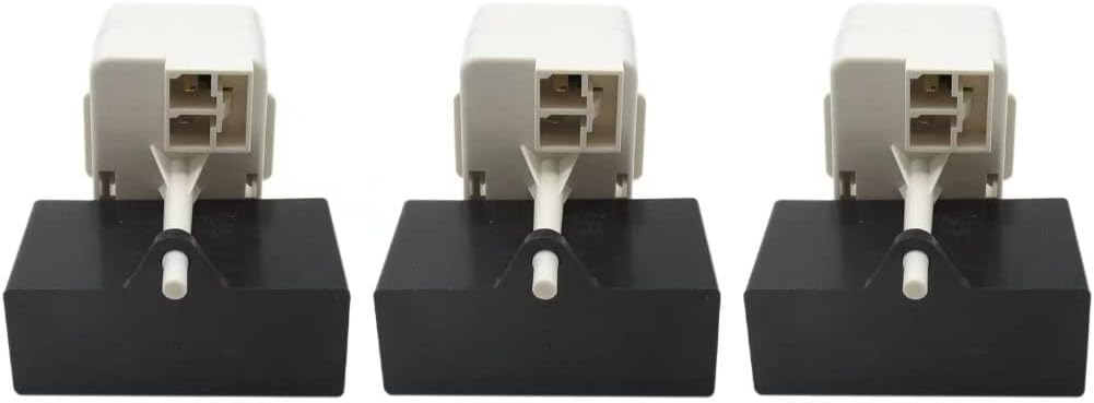 3 Pcs W10613606 Refrigerator Compressor Start Relay and Capacitor, Replacement for Whirlpool Kenmore