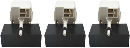 3 Pcs W10613606 Refrigerator Compressor Start Relay and Capacitor, Replacement for Whirlpool Kenmore