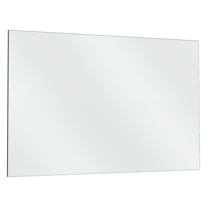 Fab Glass and Mirror Large Gym Mirror for Home Gym 48x32 - Full Length Ultra-Clear Annealed Glass Wall Mount - DIY Workout Display with Safety Backing - 1/4 Inch Low-Iron