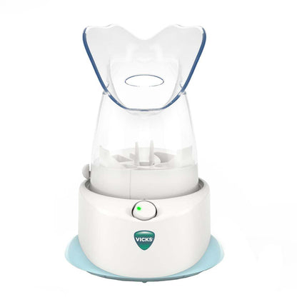 Vicks Personal Steam Inhaler for Targeted, Natural Steam Relief for Allergies, Congestion, Cough & Colds, and Sinus Irritation, Use with VapoPads - 1 Included