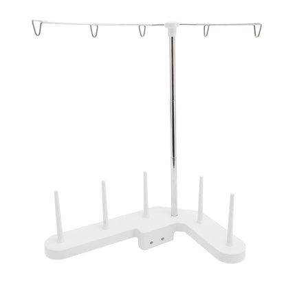 Adjustable 5 Spools Thread Stand Holder for Home Sewing Machine, Neatly Organize with Sewing Machine Thread Holder, Spool Rack