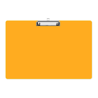 Juvealoe Extra Large Clipboard, 11 x 17 Light Orange Plastic Drawing Boards, Horizontal Clip Board, Landscape Layout, Suitable for Sketching, Watercolor. Drafting & Art Supply